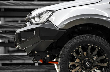 Elite No Loop Piak Bull Bar to suit Isuzu Dmax (7/2020 to 10/2023) Pre Facelift - Brixton 4x4 - Buy Online Now!
